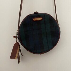 RARE vintage polo ralph lauren circle crossbody / shoulder bag
